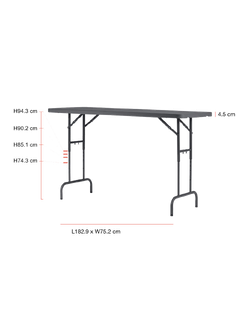 Worktop180 ZOWN, 183 x 75 cm