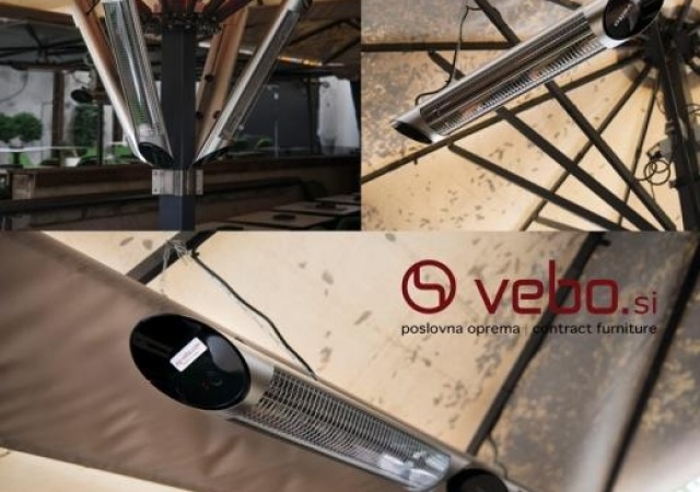 Električni grijači BLADE 2500 W, Ljubljana