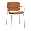 113. Si-Si Wood Armchair SCAB