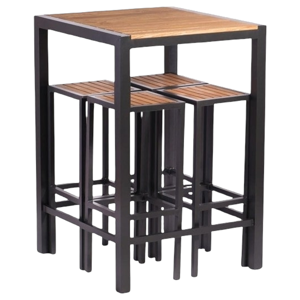 Bar stool Set Norah 75 x 75 cm